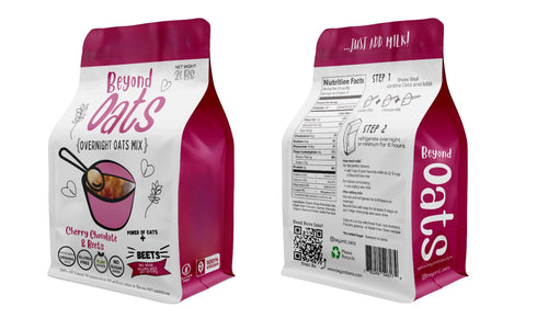 OATS + CHERRY CHOCOLATE & BEETS